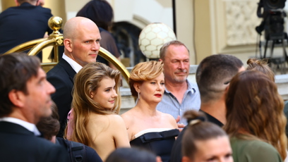 FOTO: Jitka Schneiderová s dcerou na zahájení festivalu ve Varech.