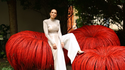 FOTO: Tereza Kostková v roli modelky.