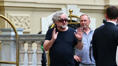 FOTO: Jan Hřebejk na festivalu ve Varech 2025.