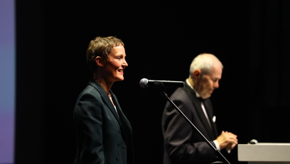 FOTO: Vicky Krieps měla radost.