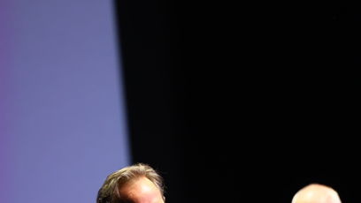 FOTO: Peter Sarsgaard s cenou na slavnostním zahájení festivalu.