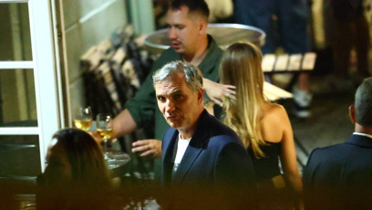 FOTO: Jiří Macháček se dobře bavil.