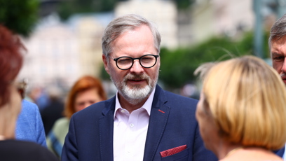 FOTO: Petr Fiala v Karlových Varech.