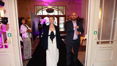 FOTO: Vlastina Svátková se na Iluminate party usmívala od ucha k uchu.