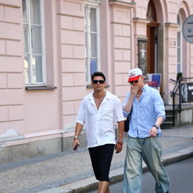 Sebastian s Adamem Mišíkem ve Varech.