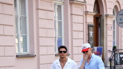 FOTO: Sebastian s Adamem Mišíkem ve Varech.