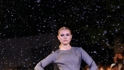 FOTO: Debbie se snažila vytvořit zimní atmosféru.