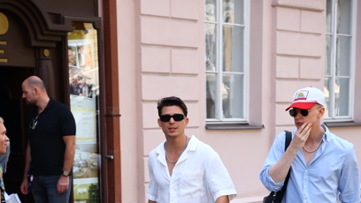 FOTO: Sebastian s Adamem Mišíkem ve Varech.