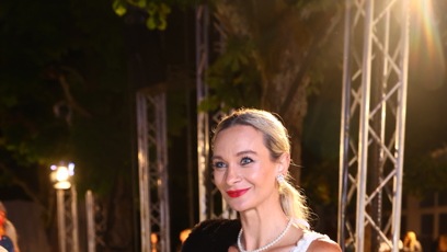 FOTO: Bára Mottlová na přehlídce Debbi Brown.
