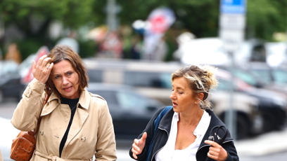 FOTO: Vanda Hybnerová na karlovarské kolonádě.