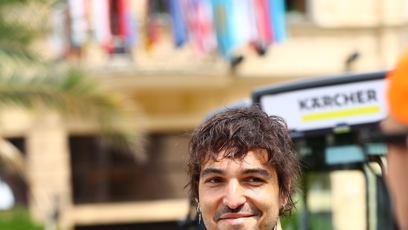 FOTO: Jordan se usmíval.