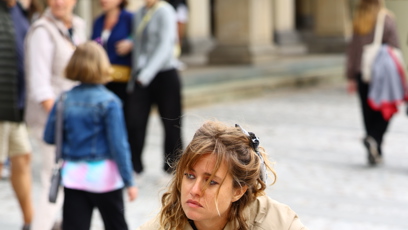 FOTO: Emma Smetana předvedla různé pózy.