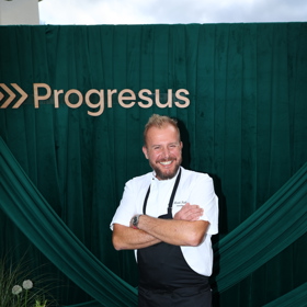 Marek Raditsch vařil na Progresus party.