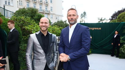 FOTO: Ondřej Novotný a Pavol Neruda dorazili na Progresus party.