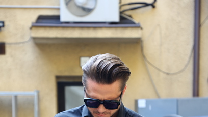FOTO: Ondřej Brzobohatý u soudu.