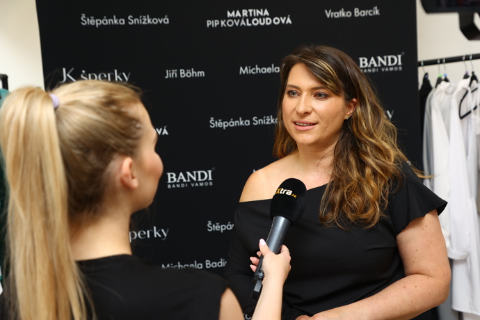 FOTO: Martina Pipková Loudová během rozhovoru pro eXtra.cz.