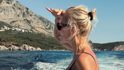 FOTO: Dara Rolins a krásné černé bikiny.