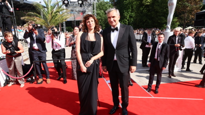 FOTO: Jiří Macháček s partnerkou Kristinou.
