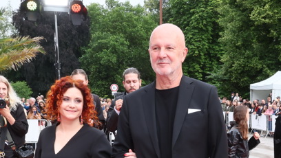 FOTO: Ondřej Soukup na červeném koberci po boku své milované ženy Lucii.