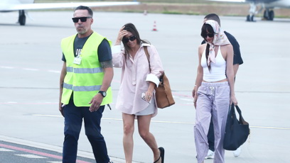 FOTO: Dakota Johnson byla ležérně oblečená.