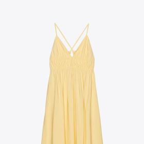 Splývavé midi šaty, Zara, 849 Kč