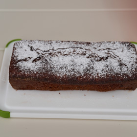 A upekla dokonce i moučník.