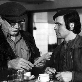 snímek z filmu Smrt si vybírá, vpravo Václav Postránecký