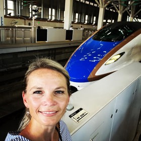 Zuzana Bařtipánová v Tokiu.