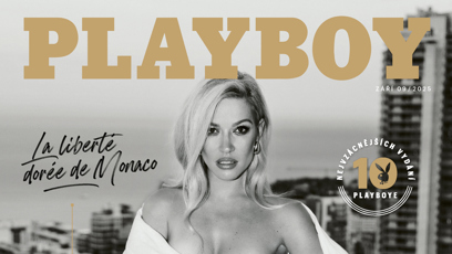 FOTO: Dominika Myslivcová na titulní straně Playboy.