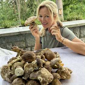 Herečka Kateřina Brožová si pochvalovala velké množství praváků.