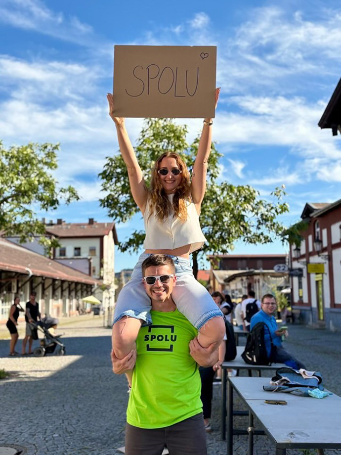 FOTO: Kateřina Pastorková studuje magisterský obor politologie na Univerzitě Karlově. – stránka 2