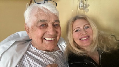 FOTO: Jiří Krampol po boku Evy vypadal spokojeně.