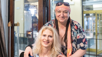 FOTO: Eva Svobodová a Bea Albrecht.
