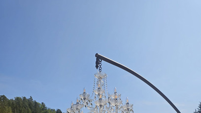 FOTO: Modelka Iveta Kindlmanová navštívila zámek Kunzov.