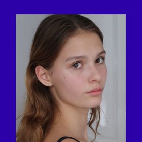 Finalistka Elite Model Look ČR a SR 2025 Anna Růžičková.