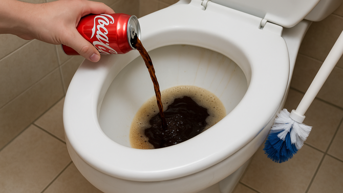 Místo drahých čističů Coca-Cola? Zjistili jsme, co se stane, když ji nalijete do záchodu