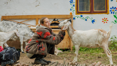 FOTO: Veve se stará o zvířátka.