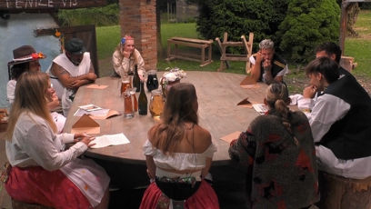 FOTO: Účastníci na Farmě.