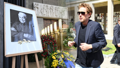 FOTO: Syn Martin seděl v poslední řadě.