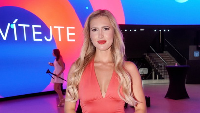 FOTO: Sabina Pšádová na tiskovce Novy.