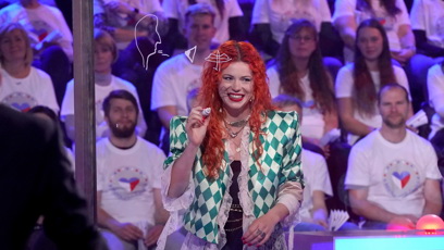 FOTO: Zpěvačka Žofie Dařbujánová v show Máme rádi Česko.