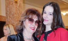 Saskia Burešová nechaběla.