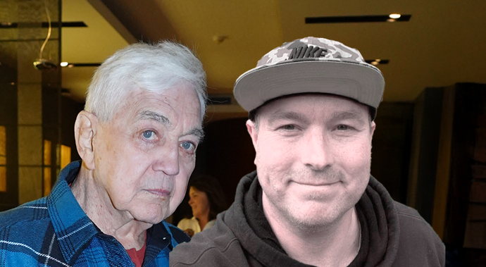 FOTO: Jiří Krampol a syn Jiří Suvajdžič.