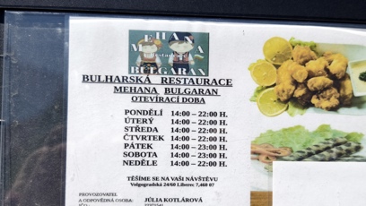 FOTO: Na místě bývalé Ořechovky je bulharská restaurace.