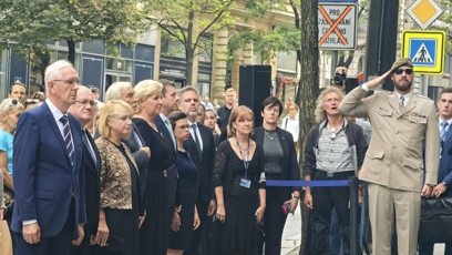 FOTO: Vzpomínková akce 21. srpna.