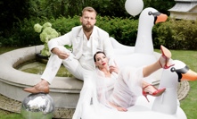 Krásná Debbie Brown se svým manželem.