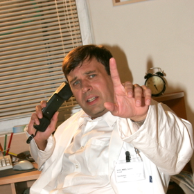 Petr Rychlý působí v Ordinaci v růžové zahradě od roku 2005. Jako lékař Čestmír Mázl slaví tento rok dvacáté výročí.