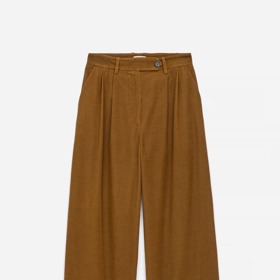 Kalhoty z manšestru s vysokým pasem, ARKET, 2 750 Kč