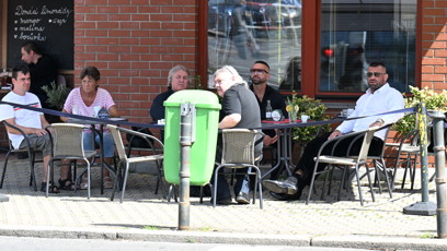 FOTO: Karlos Vémola u strašnického krematoria.