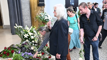 FOTO: Pohřeb Jiřího Krampola.